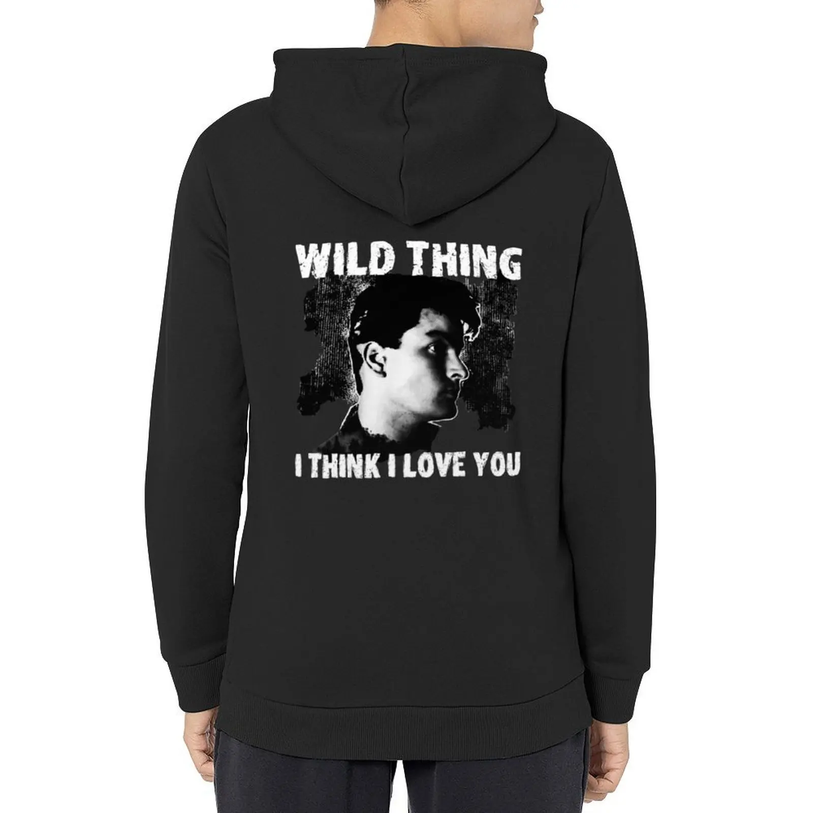 

Wild Thing - Major League - I Think I Love You Hoodie autumn new products male clothes korean clothes mens clothes tracksuits