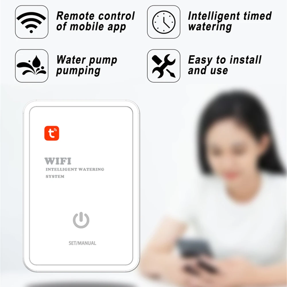 1/2PCS Tuya Smart Wifi Garden Control Watering Device Wifi Garden Control Automatic