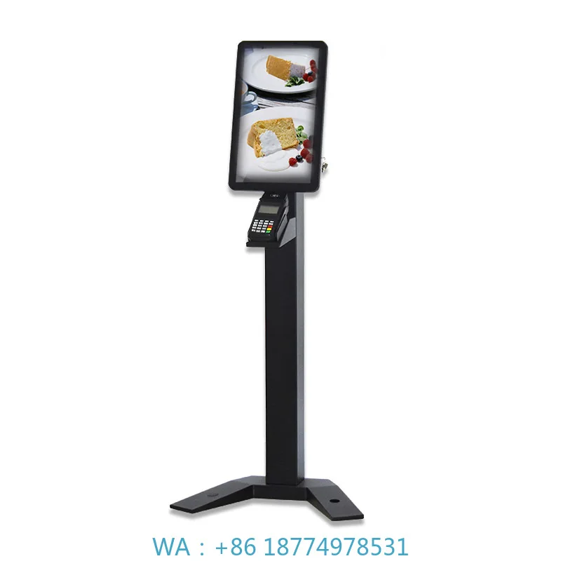 

Киоск для оплаты заказа, напольный касание, все в одном ПК, ресторан, фаст-фуд, автоматический самообслуживание