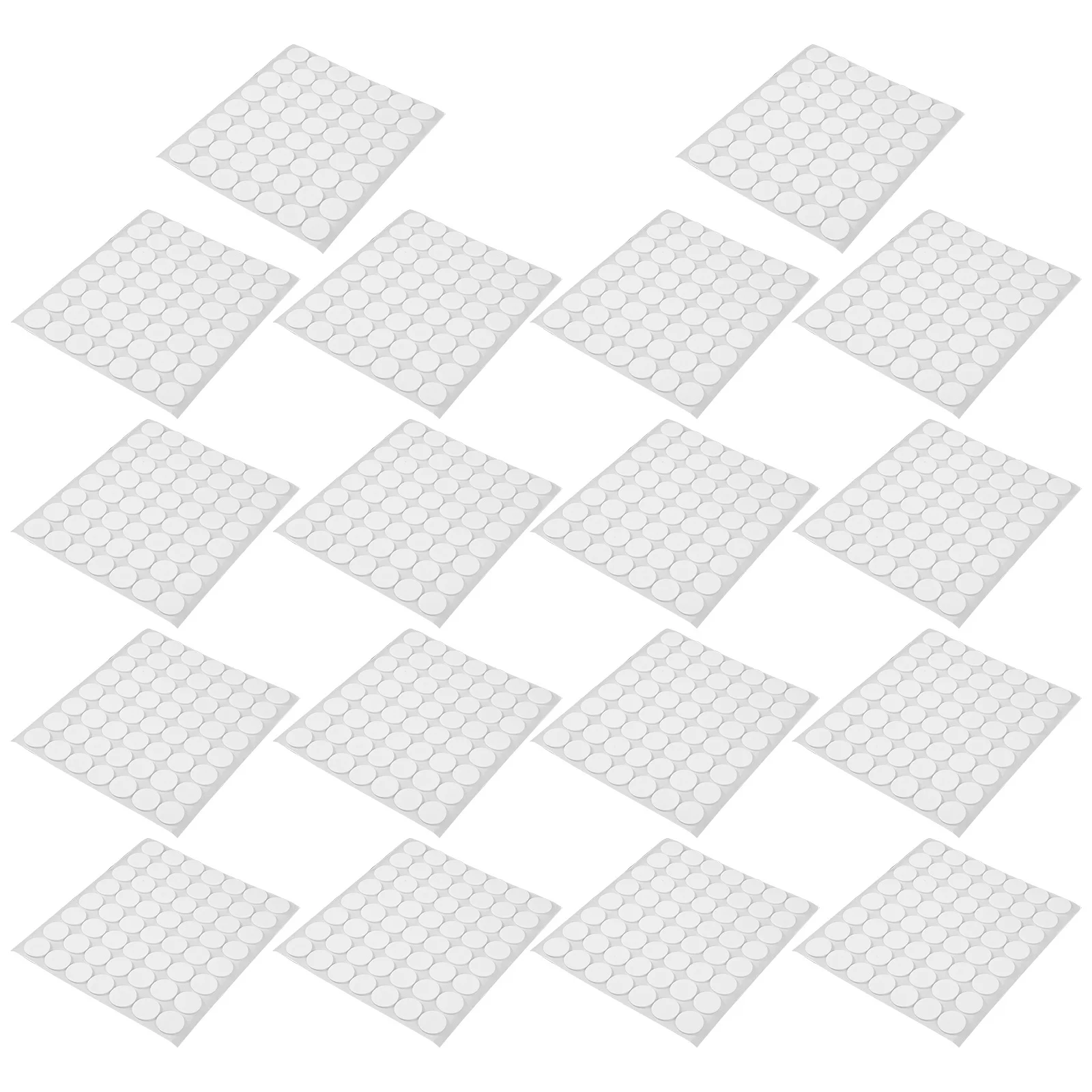 56pcs Double Sided Adhesive Tape For Diy Craft Wall Art Decoration Strong Fixing Stickers Seamless Clean Removal