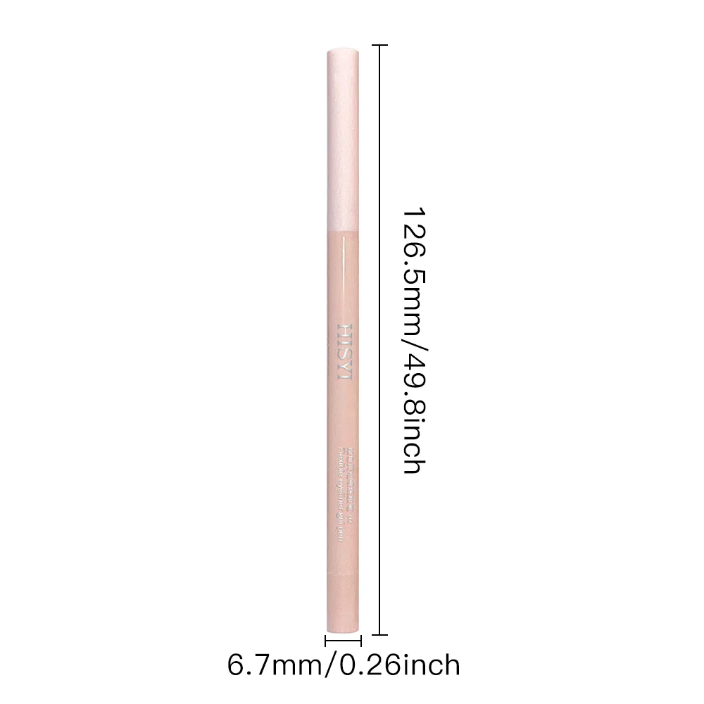 Eyeliner w sztyfcie — automatyczny, długotrwały, wodoodporny, odporny na rozmazywanie, precyzyjny matowy efekt i łatwy do blendowania, świąteczny i zimowy