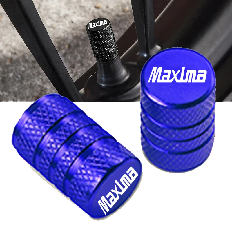 

Car Wheel Tire Valve Caps Tyre Stem Covers Airdust Waterproof For Nissan Maxima Accessories