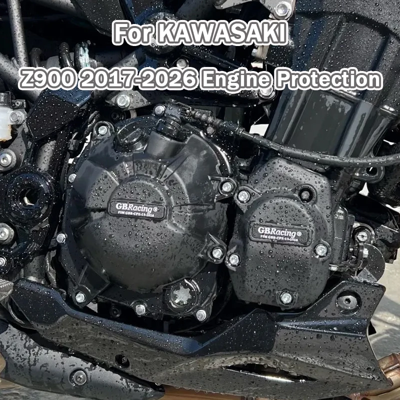 

Защитная крышка двигателя GBRacing Z900SE 2022-2025 для мотоциклов Z900 2017-2026, аксессуары для мотокросса, защита генератора и сцепления