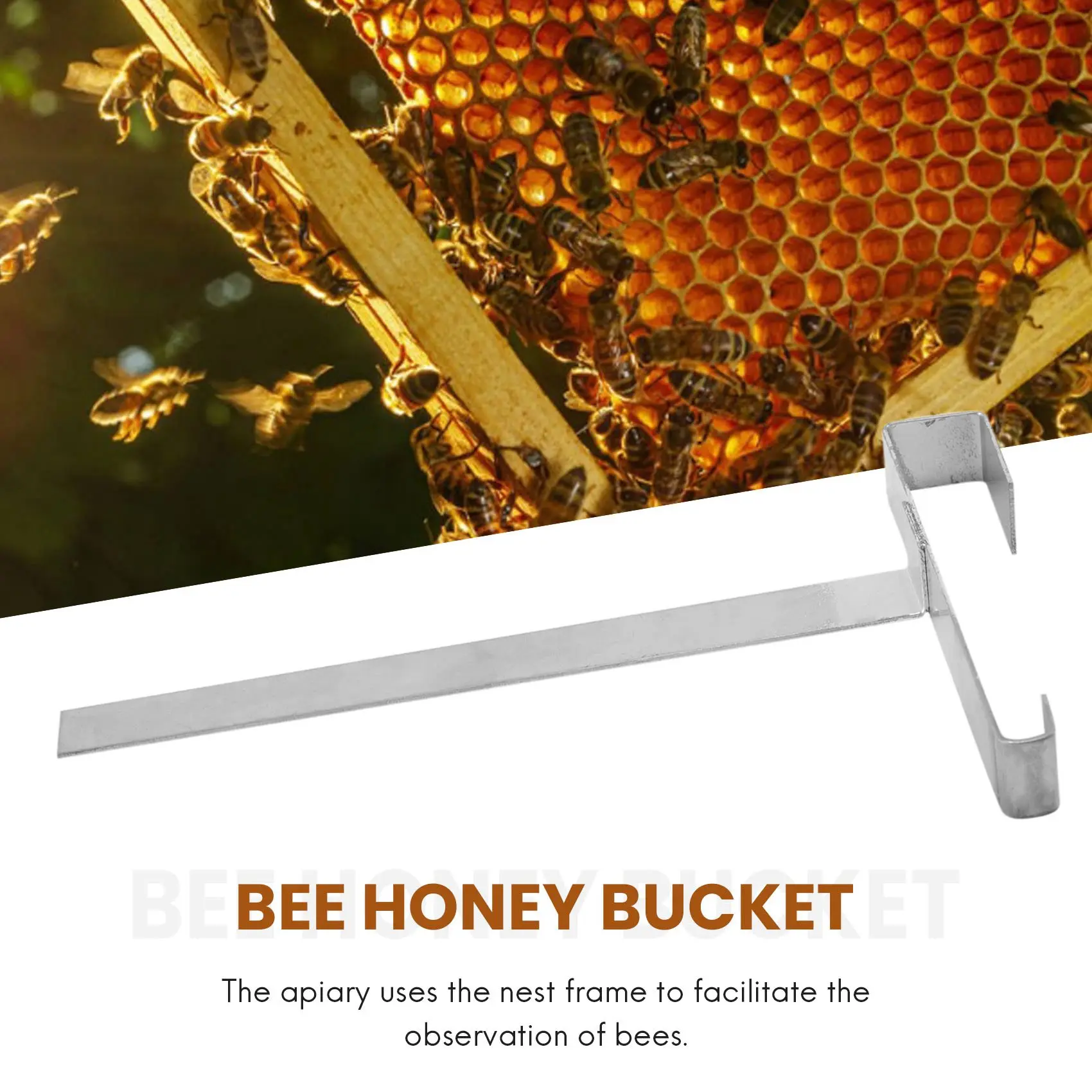 【~ New A20Z】Beekeeping Beehive Frame Holder Perch Stand Support Bracket Rack Bee Hive Perch Side Mount Tools