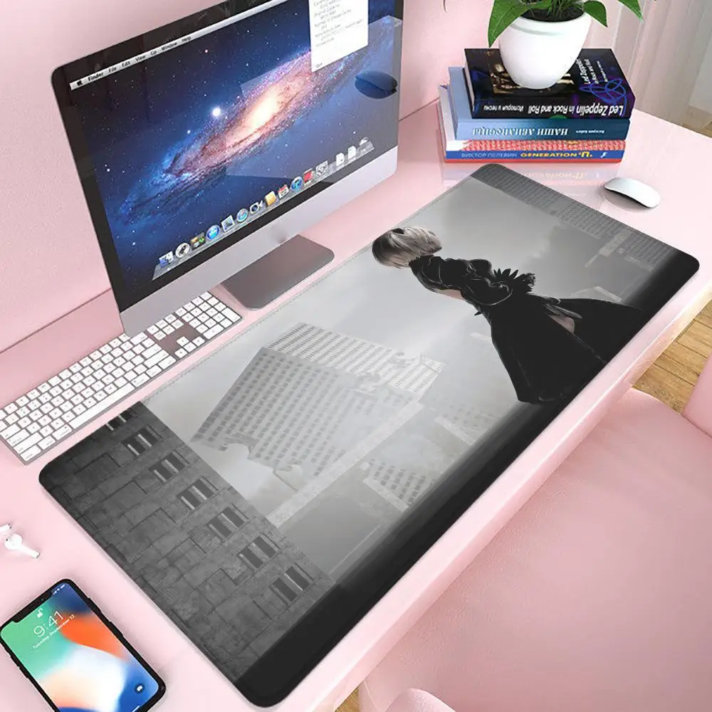 

Коврик для мыши NieR Automata Gaming 900 × 400 Коврик для мыши Gamer Xxl Коврик для мыши Офисные аксессуары Клавиатура Длинный коврик Коврик для компьютерного стола