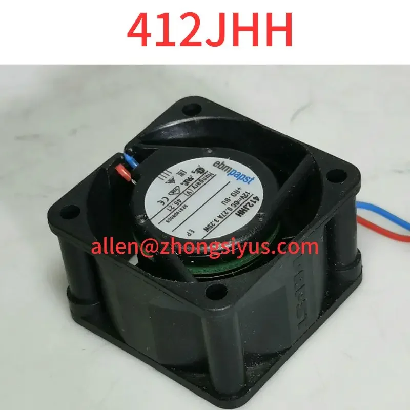 Brand-new 412JHH Original EBM 4025/12V Germany imported cooling fan Fine high-end instrument silent heat dissipation miniature f