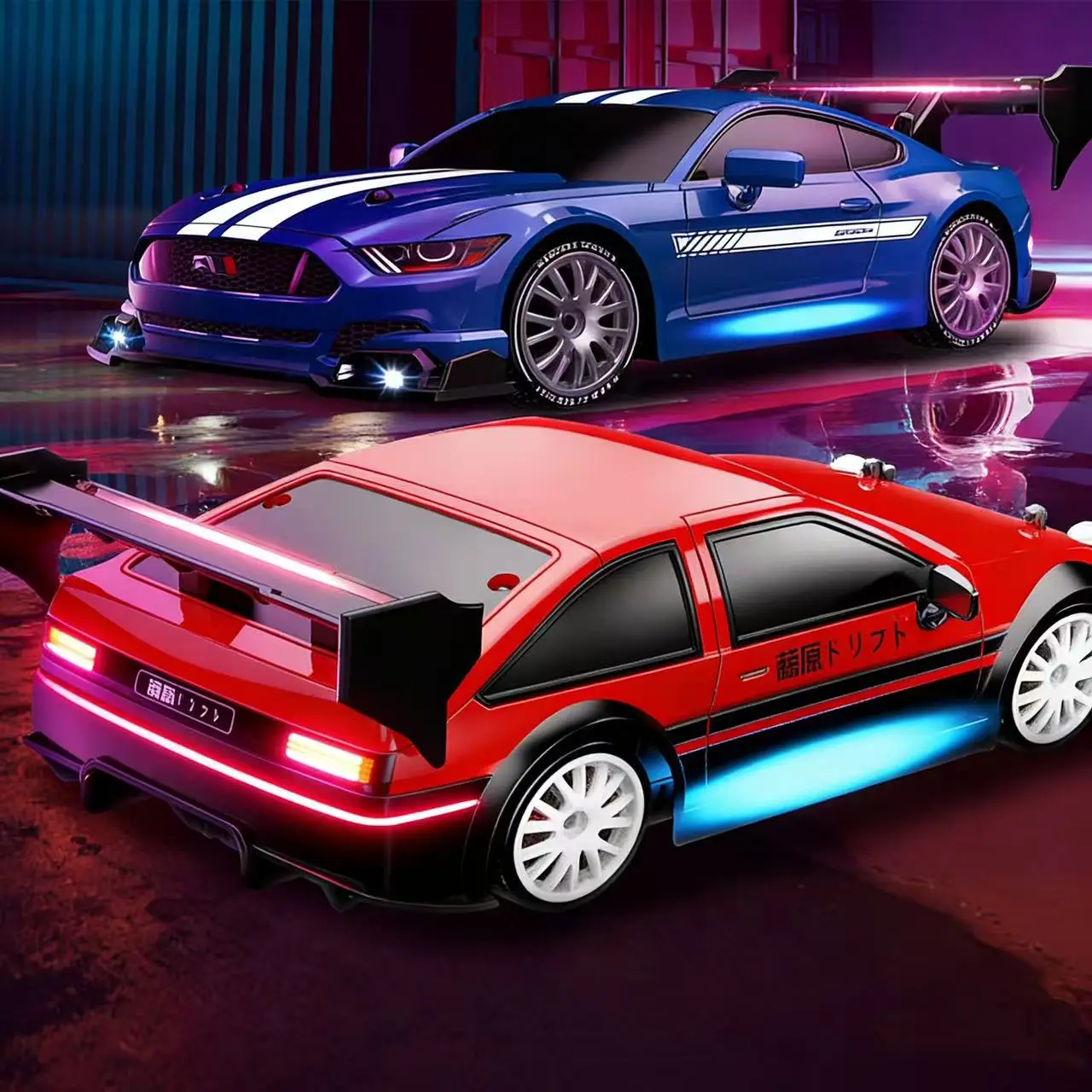 

1:24 2.4G 4WD 30KM/h RC Drift Car GTRPRO AE86PRO RTR Metal Tires Ready to Race Kids Toy Birthday Gift