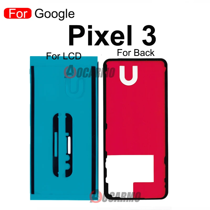 For Google Pixel 2 3 4 3A 4A XL 2XL 4XL 3xl 3AXL 4a 4g 5G 5 LCD Screen Adhesive Tape Back Cover Frame Sticker Glue Replacement