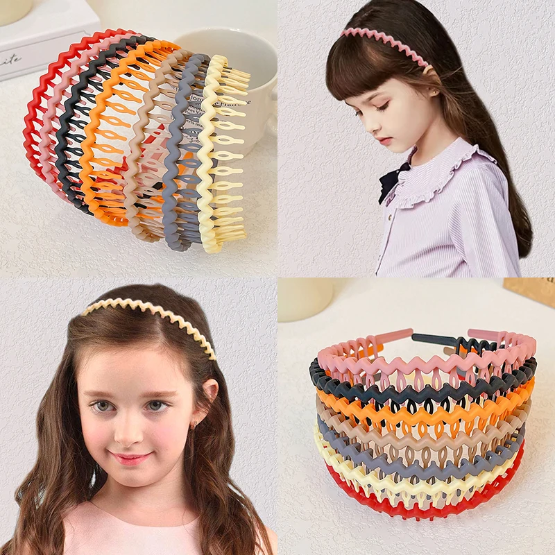 2022 New Girls Cute Acrylic Cartoon Fruit Hairbands Headwears Children Lovely Hair Hoop Headbands Kids Sweet  Hair Accessories