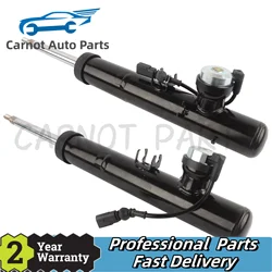 2x Front Left Right Electric Shock Absorbers For Audi A4 B8 A5 8F 8T 2009-2015