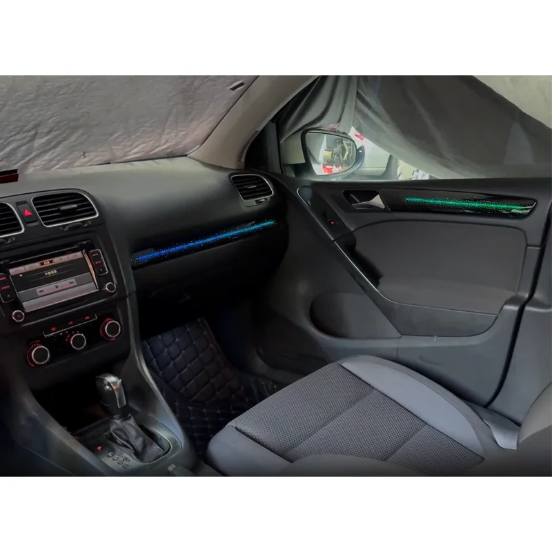 Gialulimn LED Ambient Light for Golf 6  2008-2013 LHD RHD Atmosphere Backlight MoodLight Lamp Kit Ambilight Interior Ambient