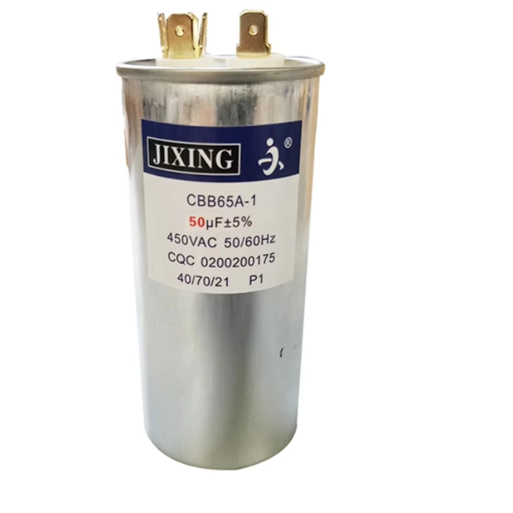 Capacitor de partida do compressor de ar condicionado à prova de explosão, CBB65, 450V