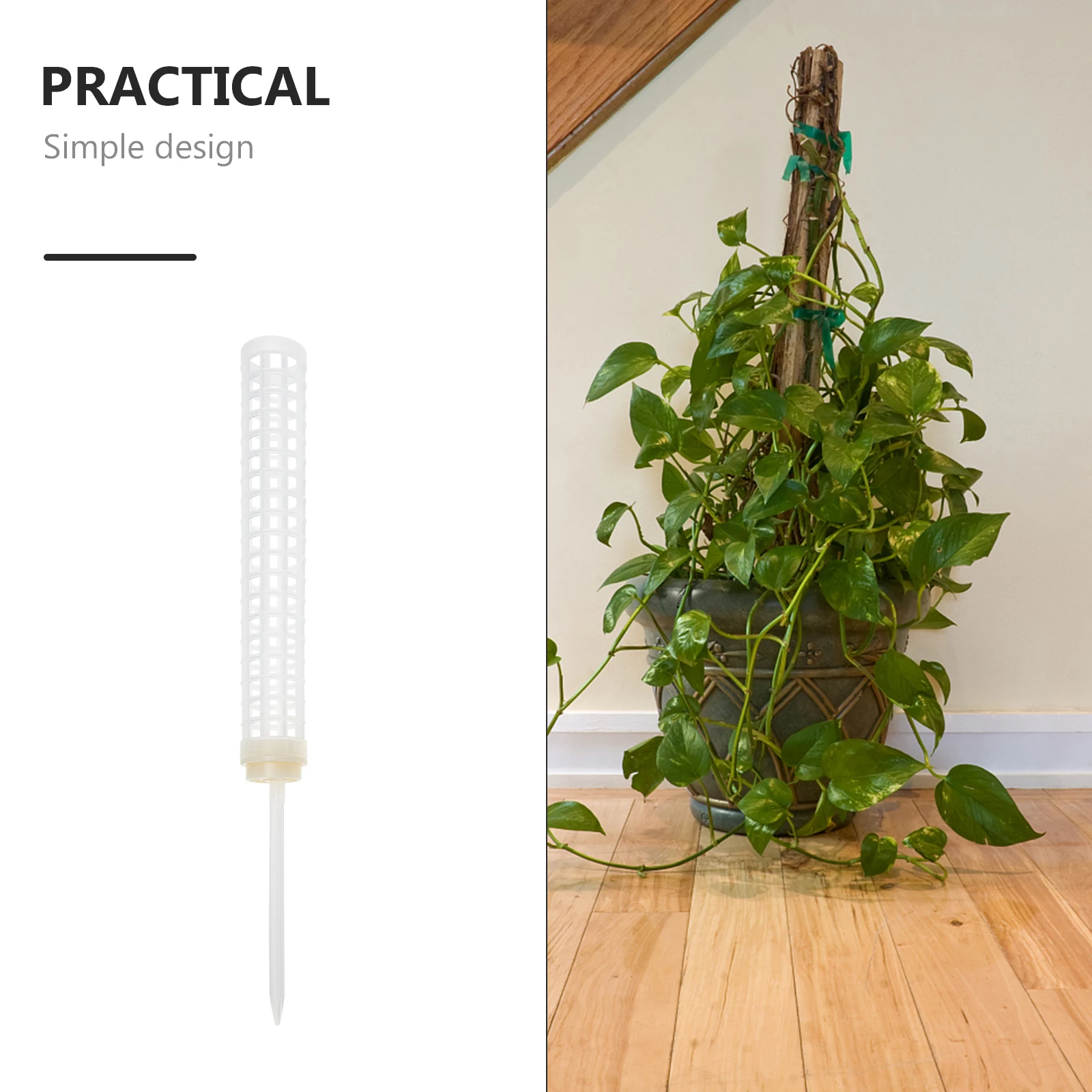 

1 set Plant Climbing Column Sturdy Flower Support Garden Supply Fixing Plant Poles For Vine Creepers Strong Stem Support Tool