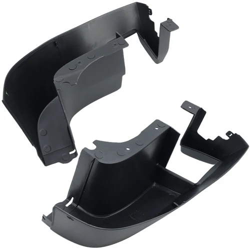 Imagen 2 del producto Tapa de extremo de esquina de parachoques trasero para Ford Transit MK8 2014-2025, tira protectora negra de repuesto ABS, accesorios para coches izquierdo y derecho