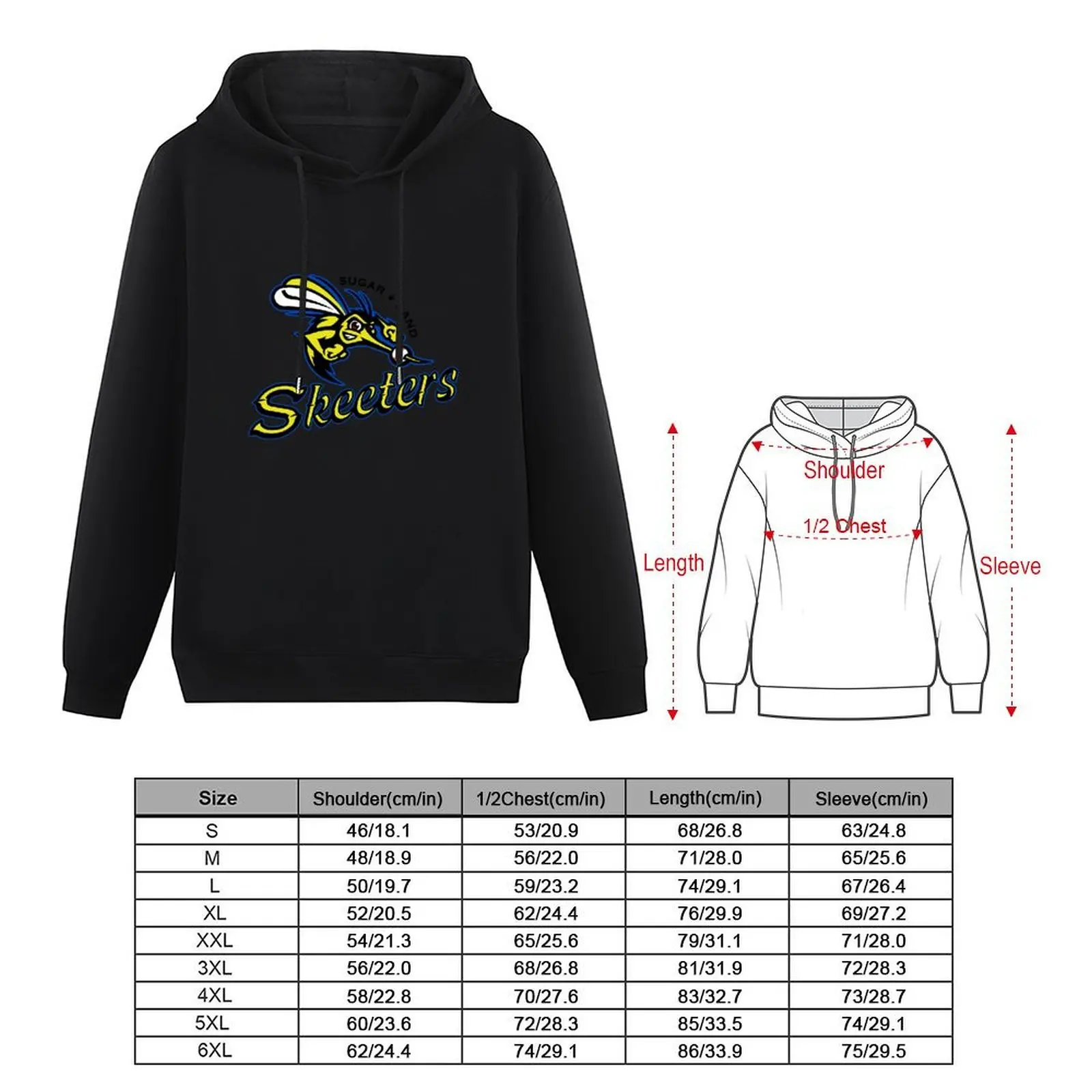 Sugar Land Skeeters logo Hoodie winter clothes korean autumn clothes mens designer clothes graphic t shirts men mens hoodies