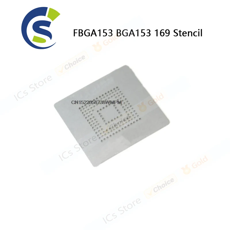 Bezpośrednie ogrzewanie 90 * 90 Dobra jakość FBGA153 BGA153 169 Szablon 0,3 MM Szablon BGA
