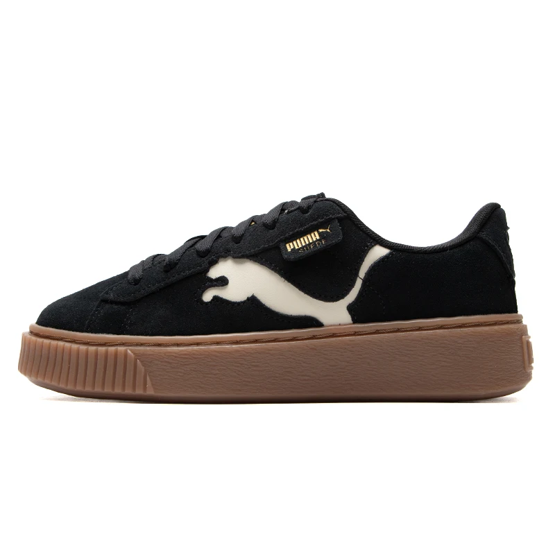 

Puma Suede Platform Cutout Wns Thick-Soled Shoes Women's Shoes Low-Top Retro Sports and Casual Shoes Platform Shoes 397233-01
