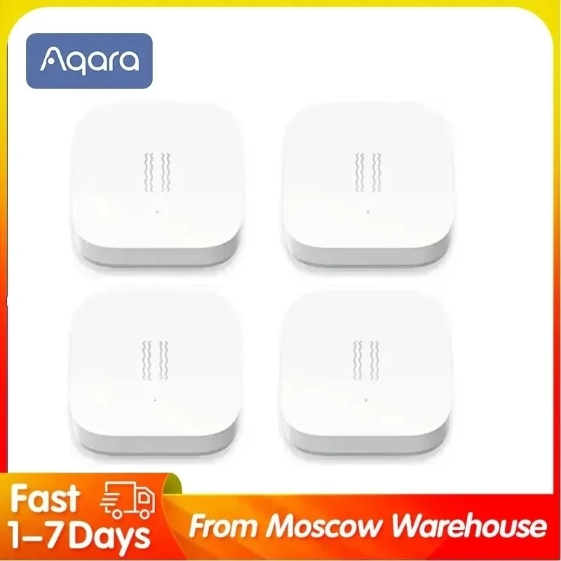 Aqara Vibration Shock Sensor Smart Motion Vibration Detection Alarm Monitor Built In Gyro Zigbee Motion sensor for  Mi Home APP