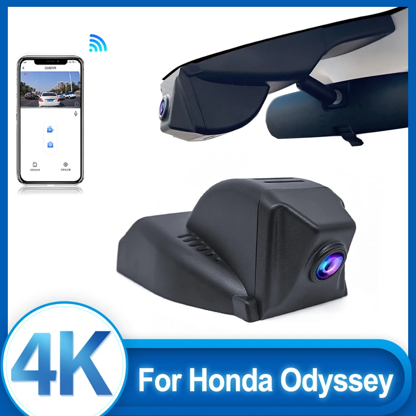 

4K Car DVR UHD Driving Video Recorder Dash Cam Camera HD Night Vision For Honda Odyssey Elysion 2016-2022,Plug and Play DashCam