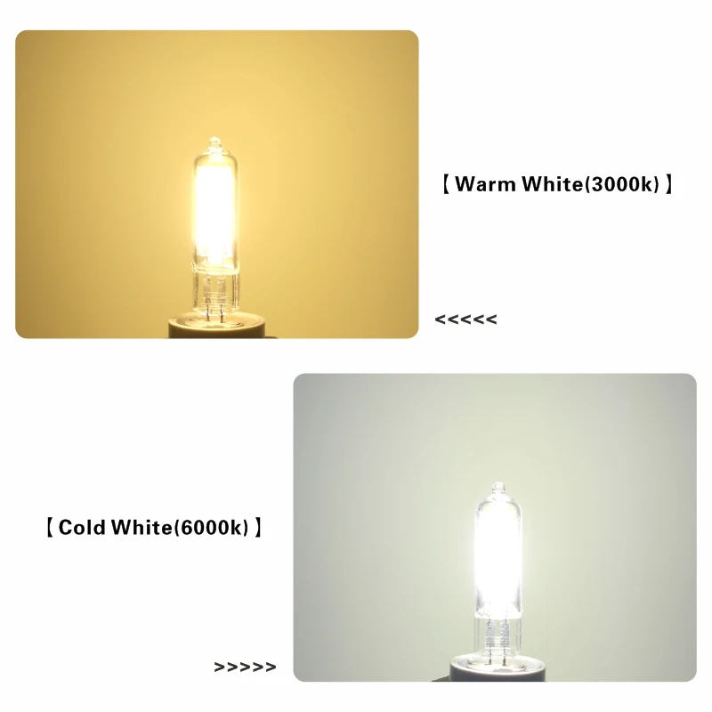 Imagem -04 - Lâmpada Led Dimdimg 3w 6w Peças Lote v Iluminação de Vidro Substituição de Lâmpadas Halogen 40w 60w Lustre Pendente