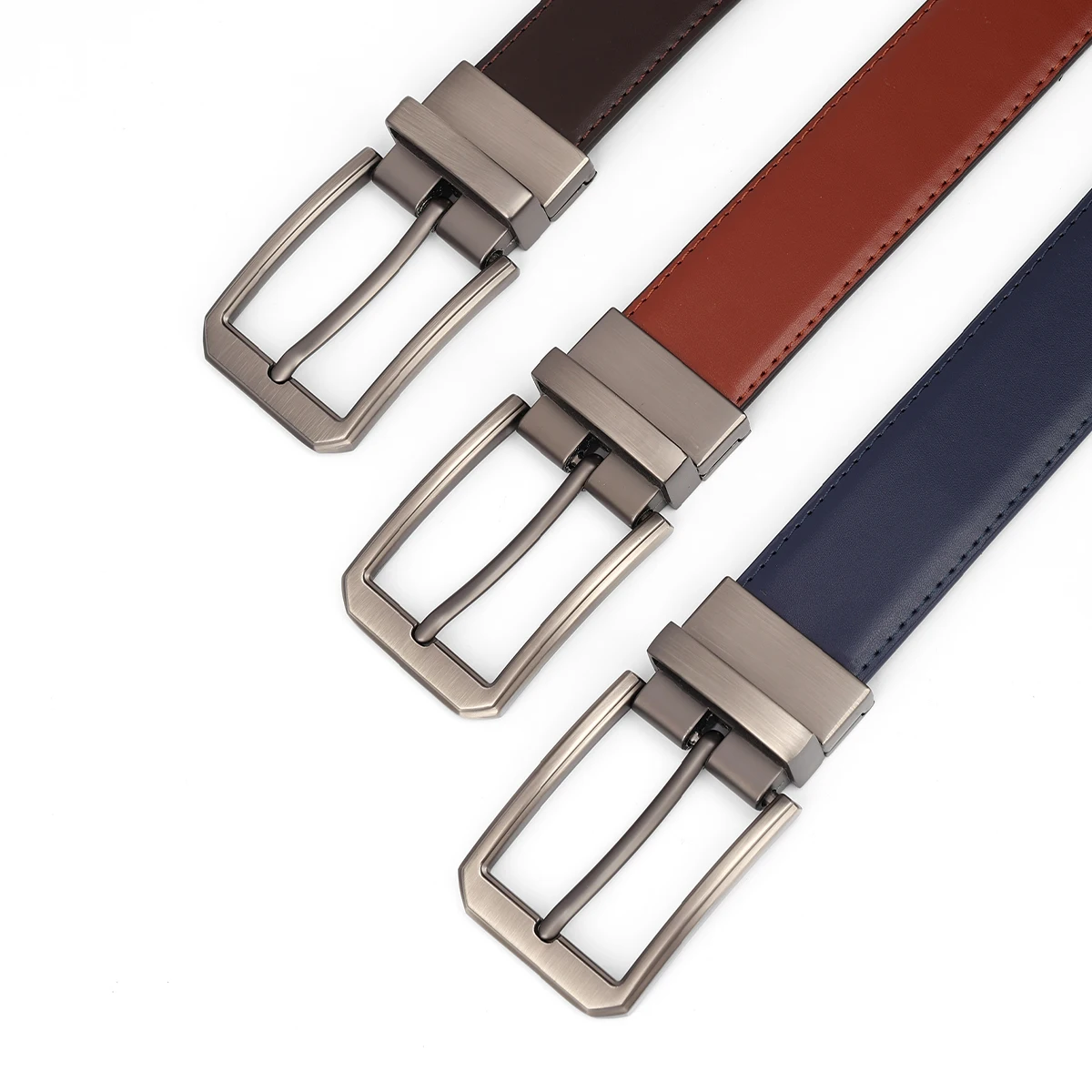 

Business Designer Belt Men High Quality Fashion Leather Pin buckle Fashion Young Men Casual Grey Vintage Jeans Cintos Masculinos