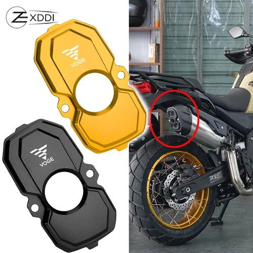 Para VOGE DS625X 625 dsx 625dsx dsx625 DS 625X2025 2026 CNC aluminio tubo de escape de motocicleta embellecedor trasero tapas de cubierta de protección