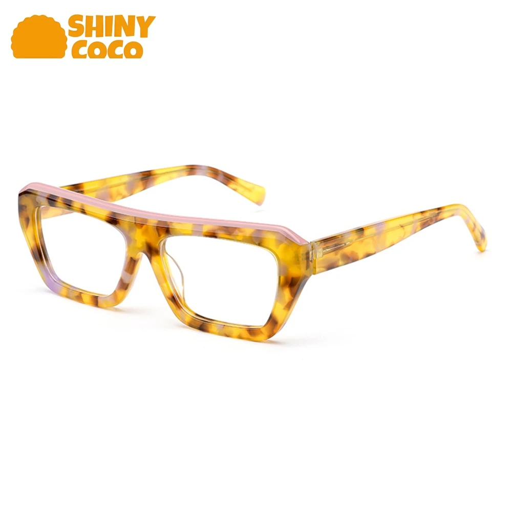 

ShinyCoCo Luxury Brand Niche Unique And Cool Eyewear Frame Board Can Be Matched With Prescription Eyewear Frames