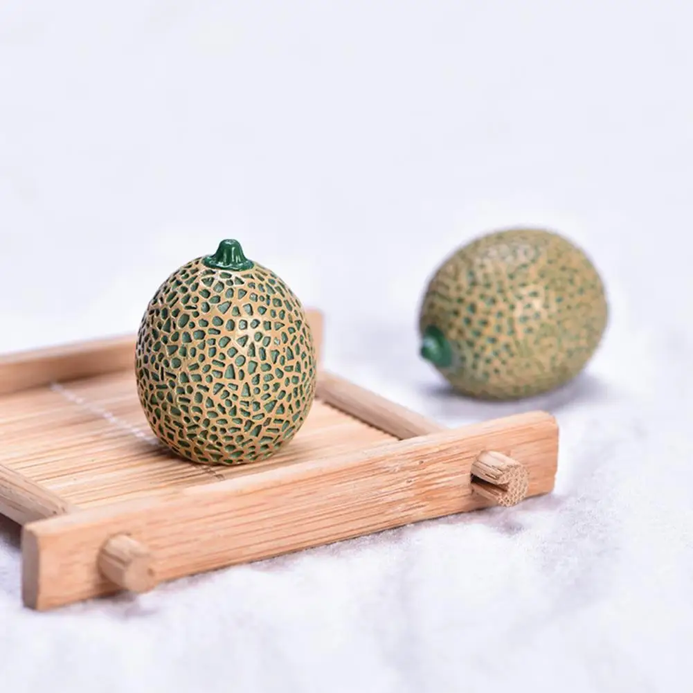 

Great Miniature Watermelon Mini Practical Simulation Banana Home Decoration Supplies Fruit Statue Fruit Ornament