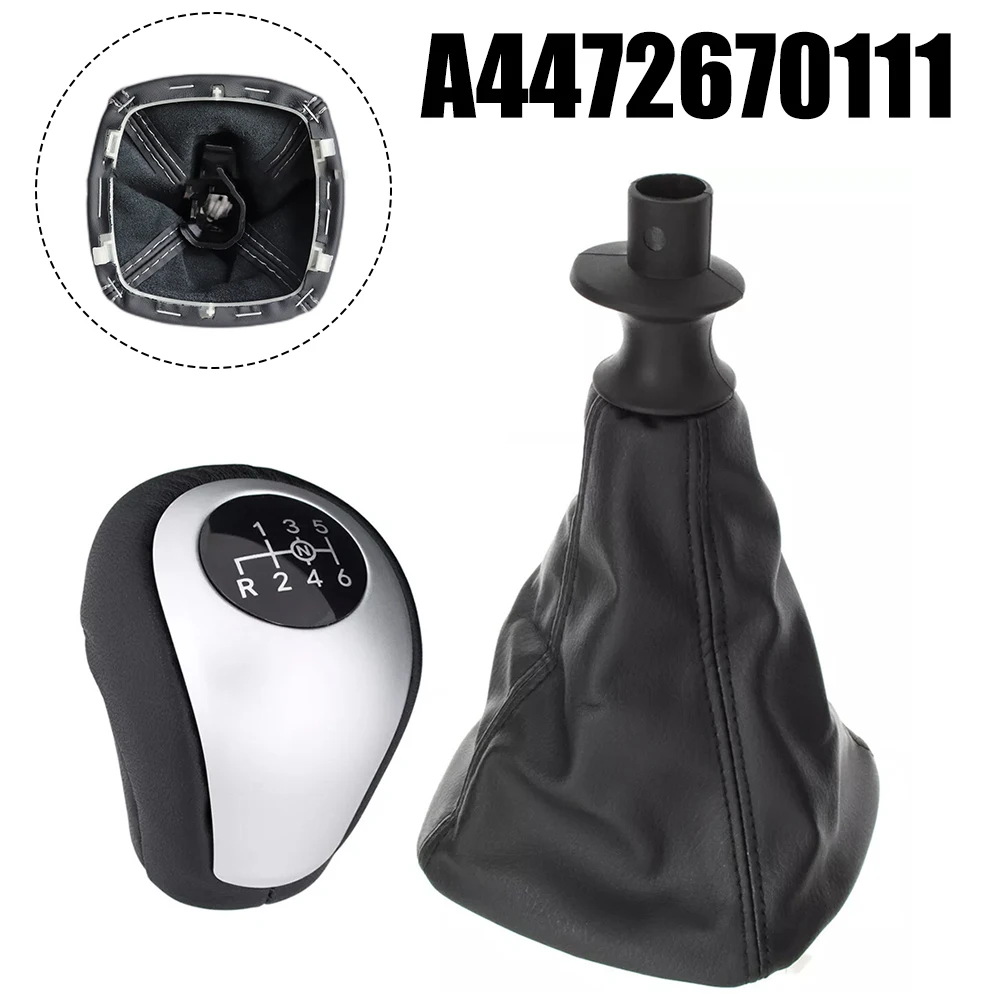 Perilla de palanca de cambios, instalación de repuesto de arranque de 6 velocidades, resistente al desgaste, medición Manual anticorrosión para Mercedes