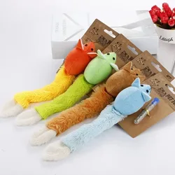 Kitten Supplies Pet Toys Long Tail Plush Mouse with Free Interactive Catnip Cat Tower Cat Toys Interactive Cat Stuff