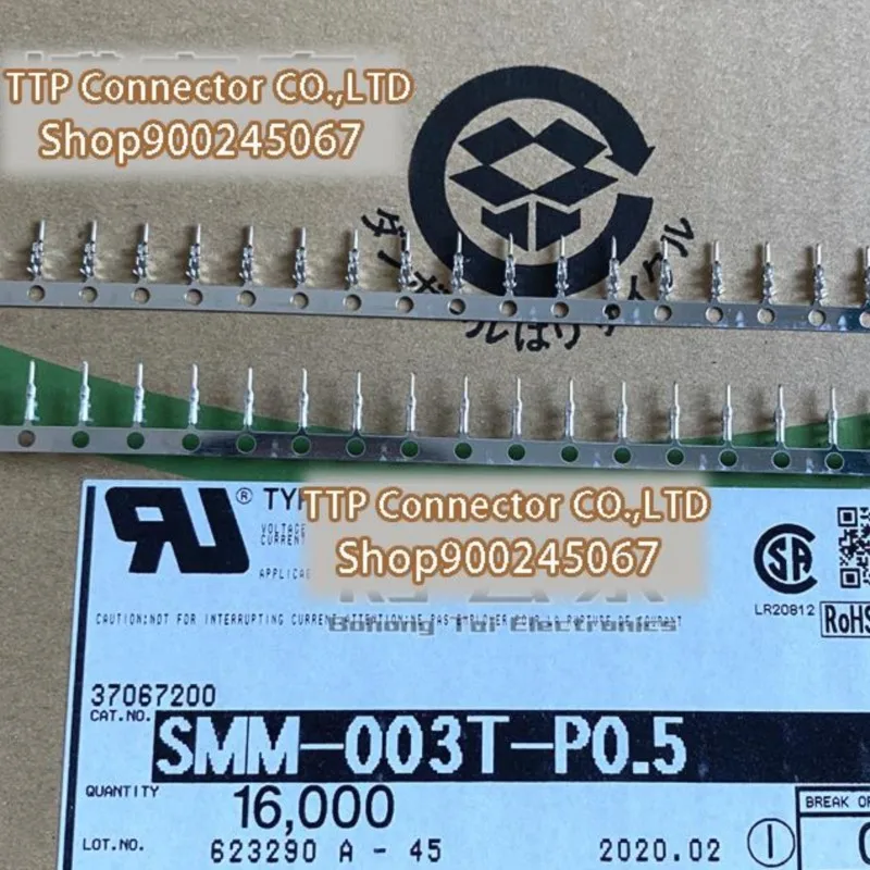 100pcs/lot Connector SMM-003T-P0.5 Wire gauge 28-30AWG 100% New and Origianl