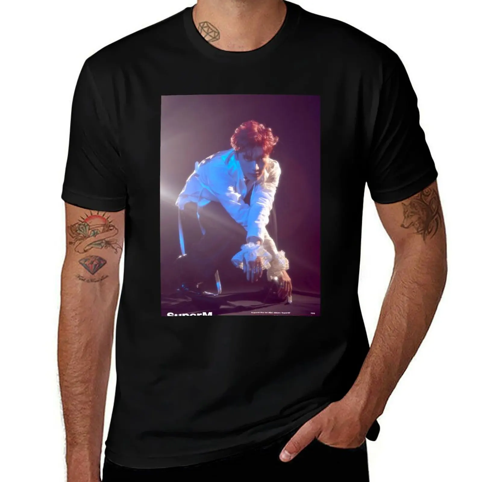 

SUPERM JOPPING TEN T-Shirt Big and Tall Gym T-Shirt