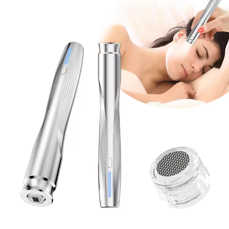 

Facial Device Anti-Aging Wrinkle Removal Meso Needling Metal Chip Massage Device Needle Mesotherapy Unit