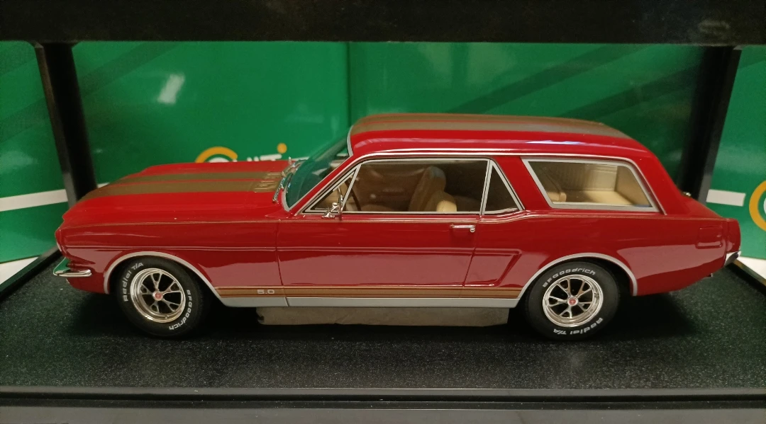 Cult 1:18 Mustang Wagon 1965 Vintage Car Simulation Limited Edition Resin Metal Static Car Model Toy Gift