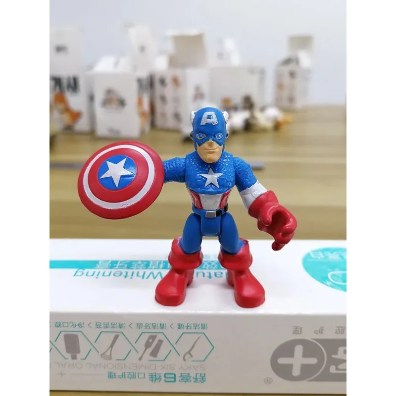 Marvel Action Figure Collection Moon Knight Captain America Spiderman Iron-man X-Men Wolverine Model Toy Children Gifts