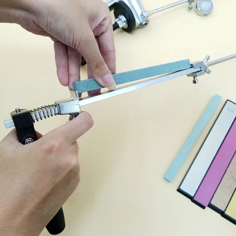 all new ruixin knife sharpener sharpener Angle sharpening stone Whetstone Professional tool bar Oil stone Knife Sharpener