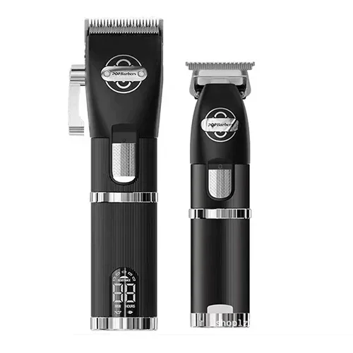 Barber Supplies Cortadora de pelo professional hair clipper trimmer P800F rechargeable Barber clippers set for men