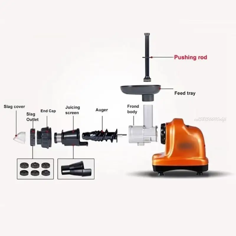 

27RB Juicing Machine Juicing Machine Plunger Juicing Machine Pushing Rod Replacement Part Plastic Juicing Machine Part