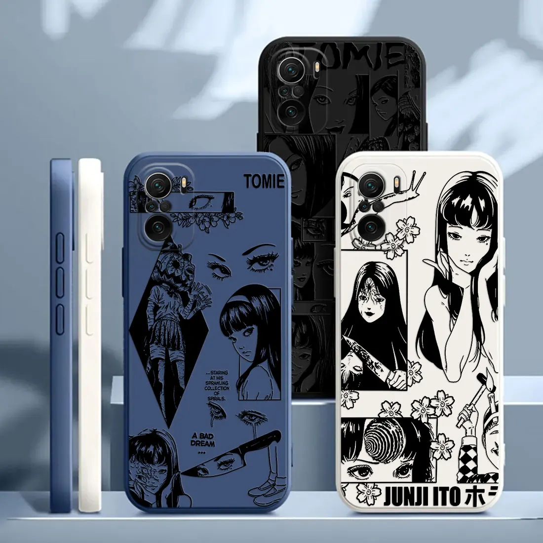 

Case For Xiaomi Poco X7 F7 M7 X4 X5 F6 M6 Pro 5G X3 Mi 11 Lite 11T 12T 13T 14T Pro 15 Ultra Junji Ito T-Tomies Manga Phone Cover