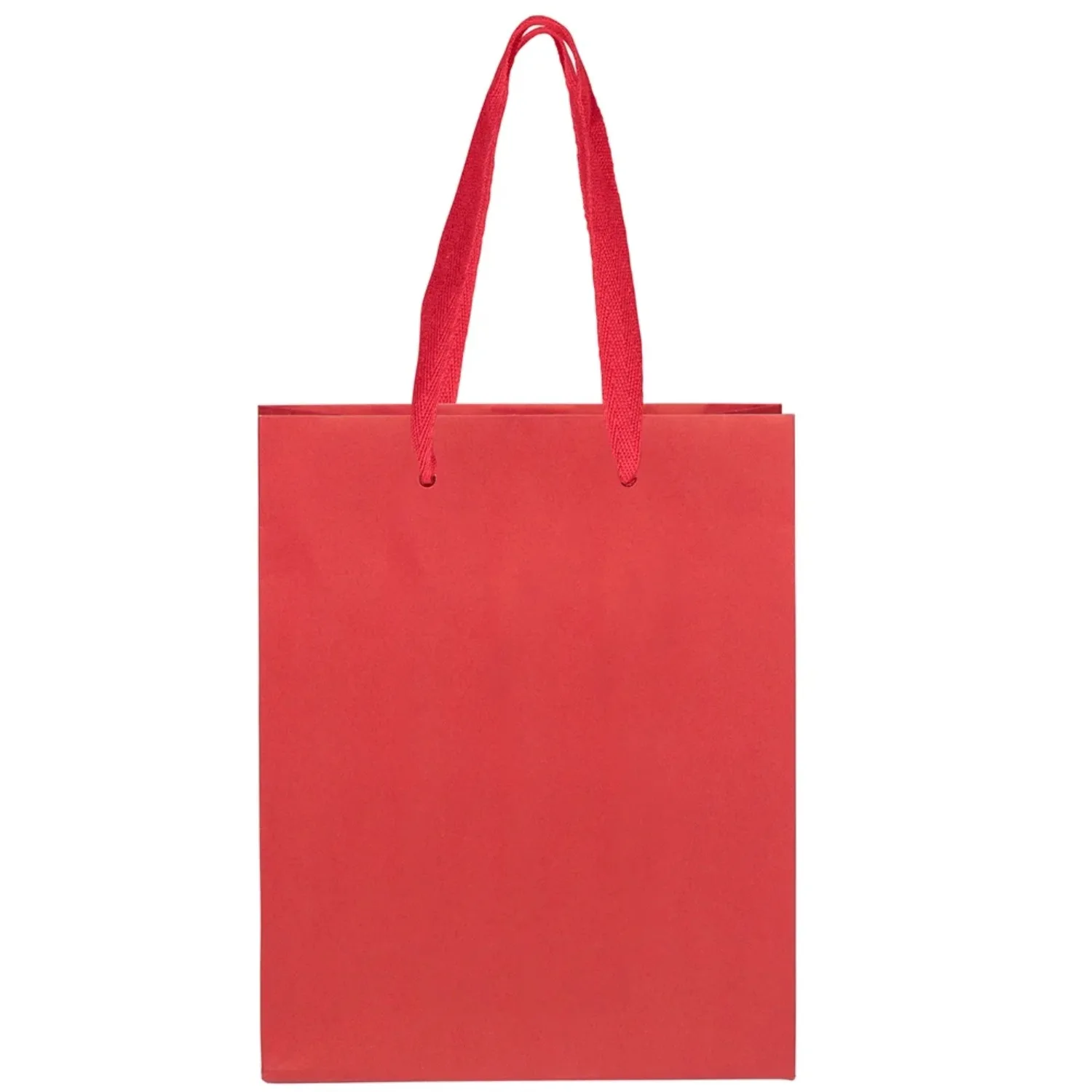 Medium Red Gift Bags, 8 x 10 x 4, 10/Pack