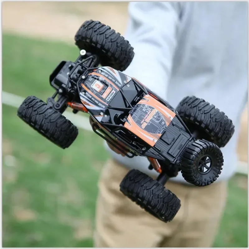 perfect gift set:1:14 alloy bigfoot 4x4 rc car,2.4G remote control car,climbing off-road rc drift car,electric car for kids toys