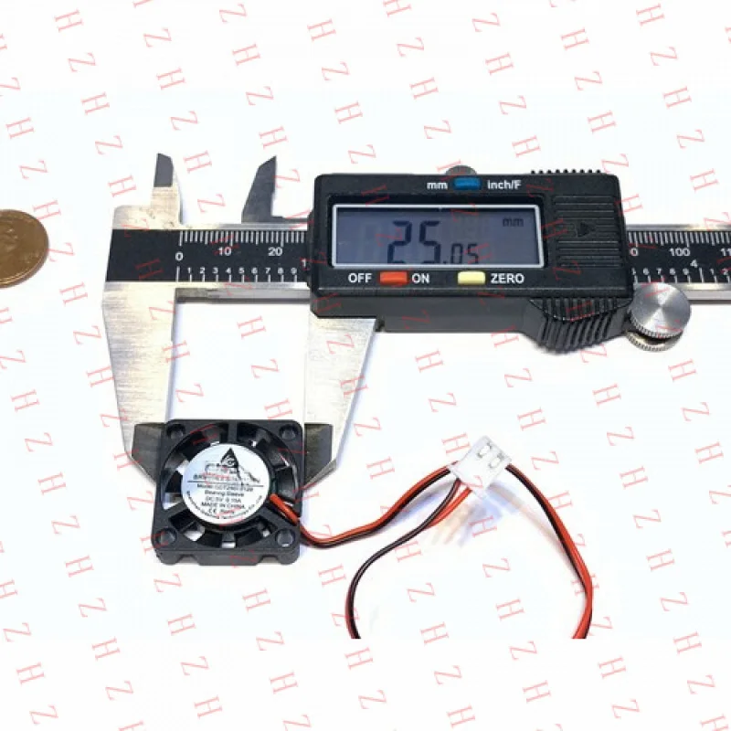 P+ 1Pieces 5v Fan mini 2pin 2507 dc mini micro brushless cooling A30 25x25x7mm