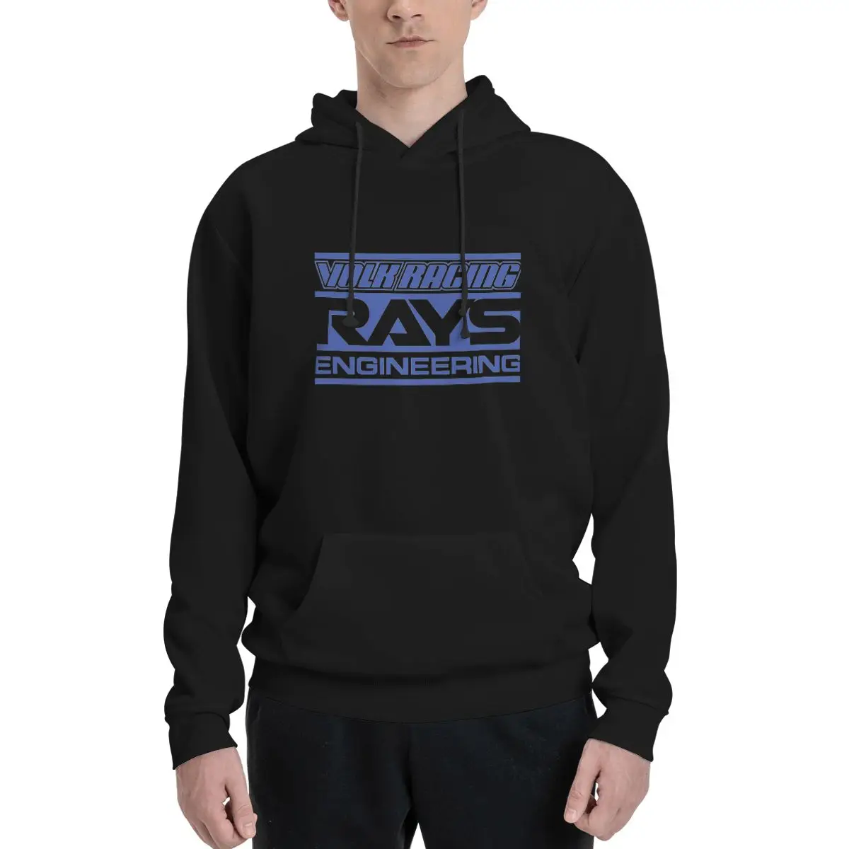 

RAYS ENGINEERING Polyester Hoodie Men's Sweatershirt Warm Dif Colors Sizes