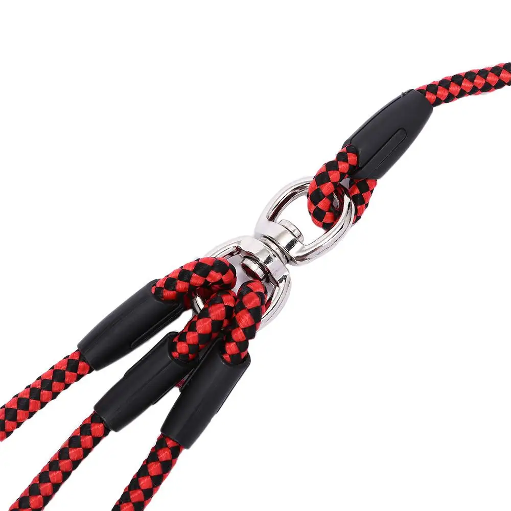 Convenient Triple Dog Leashes Safety Cord Braid Pet Rope Traction Leash High Quality Puppy Lead Rope for Pet Accessories