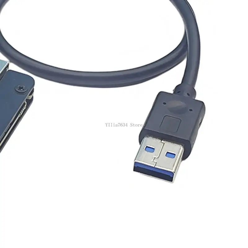 

USB3.0 ToSAS 29Pin Bridge Cable For Computer PlugAnd Play Design For SFF 8482 Hard Drive Requires External 12V/3A