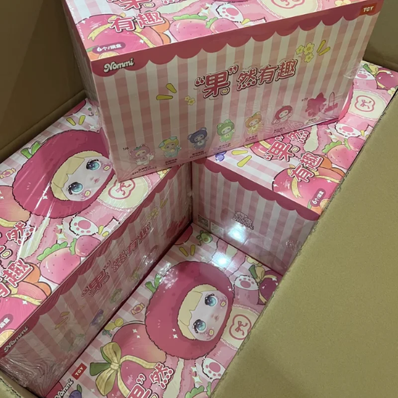 

Nommi V3 Fruit Is Indeed Fun Series Blind Box Cute Vinyl Face Plush Dolls Pendant Surprise Gifts Toys Collection Decor Ornament