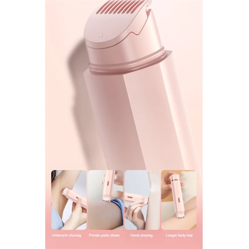 

Efficient-Bikini Trimmer For Women Electric Shaver For Women 2 In 1 Pubic Hair Trimmer Women Wet & Dry For Legs Underarm