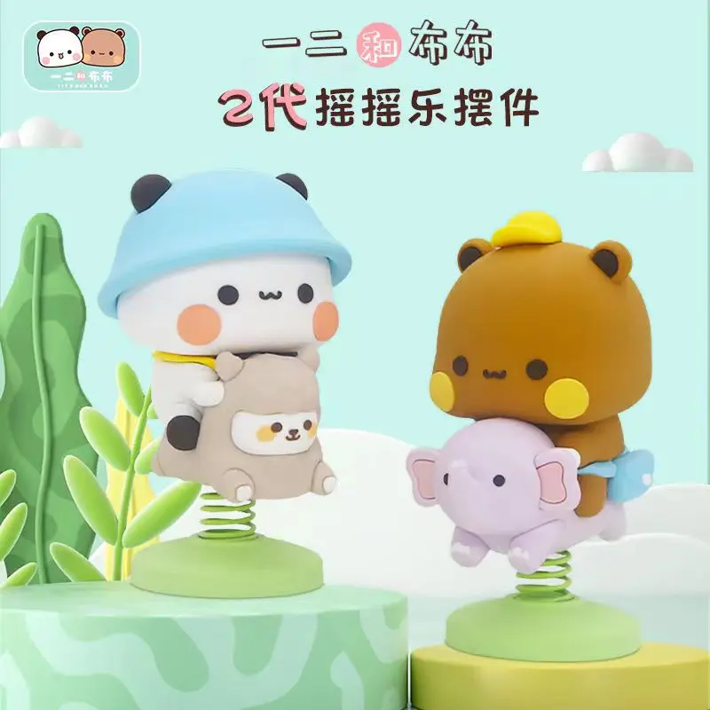 

New Arrived Bubu Dudu Panda Bear Figure Toys Action Kawaii Bear Toy Doll Ornament Home Deroc Birthday Christmas Gift