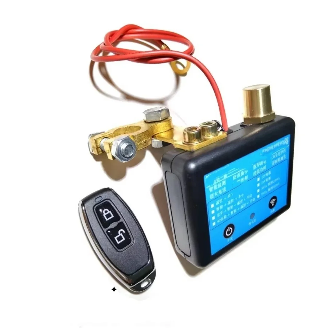 350A Intelligent Battery Disconnect Switch Top Mount Design for 12V & 24V Vehicles with Wireless Remote Control