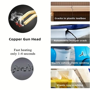 Plastic welding pistol for car damper repairing welding equipment with 4 types welding nails used for 50w parts, 220v 8 Main Sales Welding Tin 500g - №2